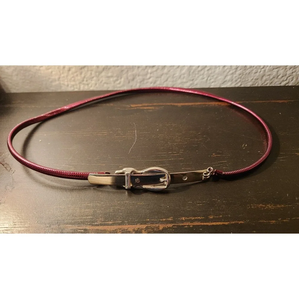 Vintage Snake Metal Belt Fits 24